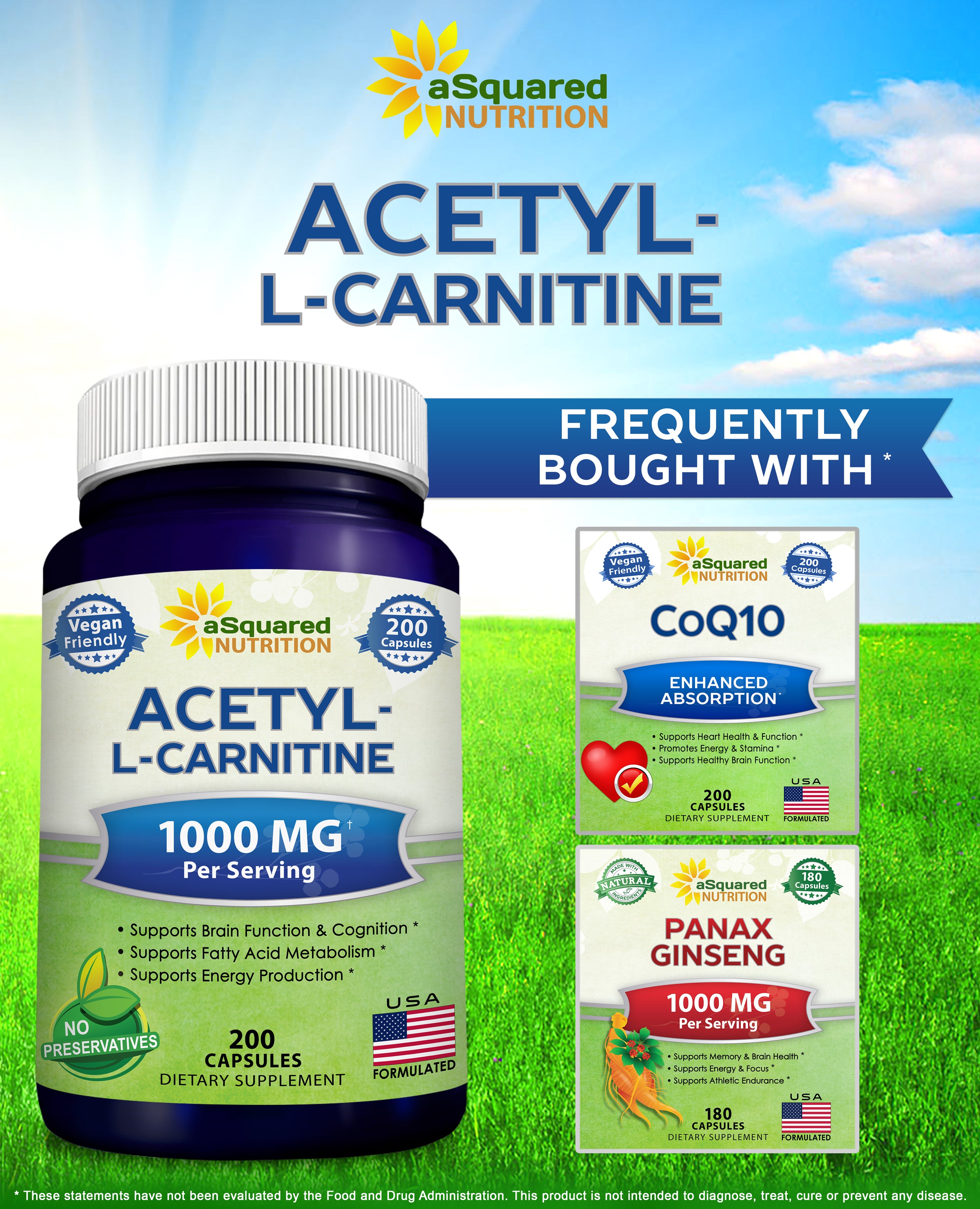 Acetyl L-Carnitine - aSquared Brands Acetyl L-Carnitine - aSquared Brands