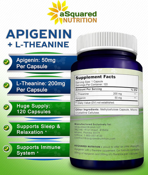 Apigenin with L-Theanine