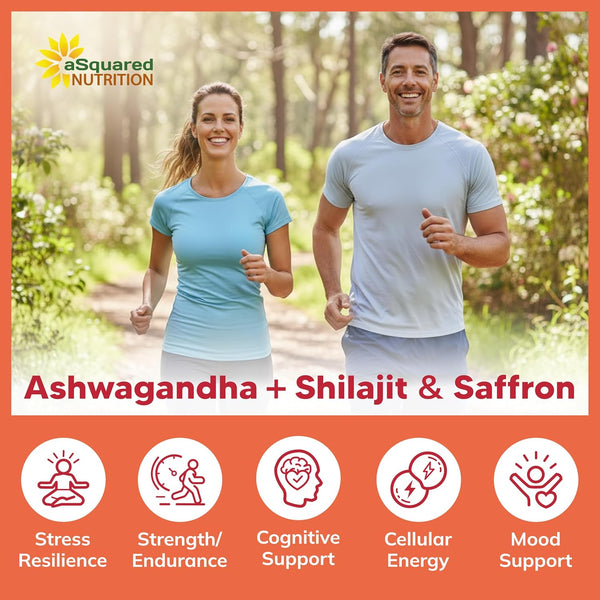 Ashwagandha with Shilajit & Saffron