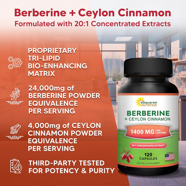 Berberine with Ceylon Cinnamon