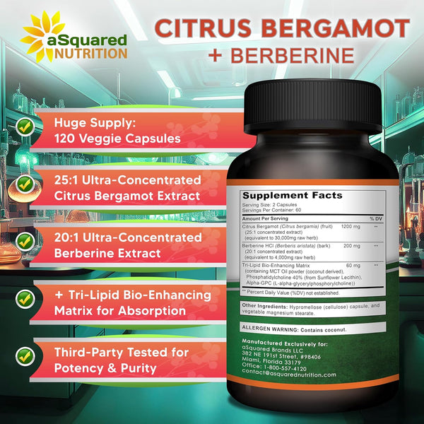 Citrus Bergamot with Berberine