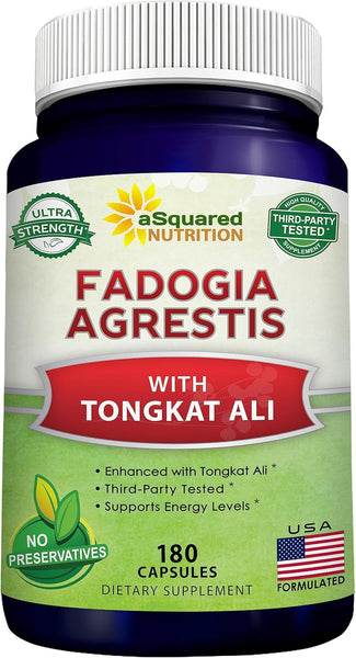 Fadogia Agrestis 600mg with Tongkat Ali