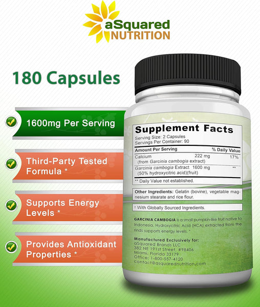 Garcinia Cambogia 1600mg