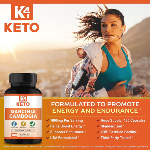 Garcinia Cambogia 1600mg K4 Keto