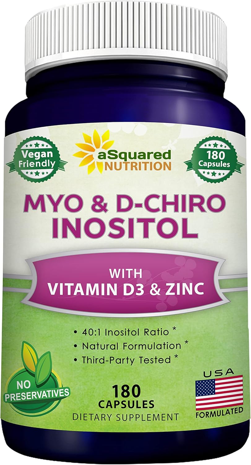 Myo-Inositol & D-Chiro Inositol - aSquared Brands