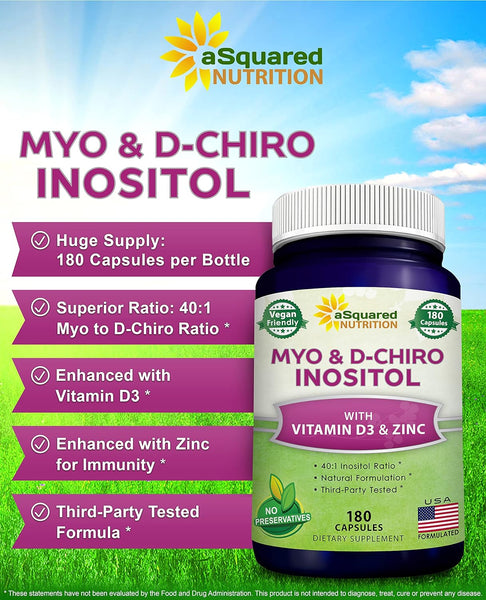 Myo-Inositol & D-Chiro Inositol