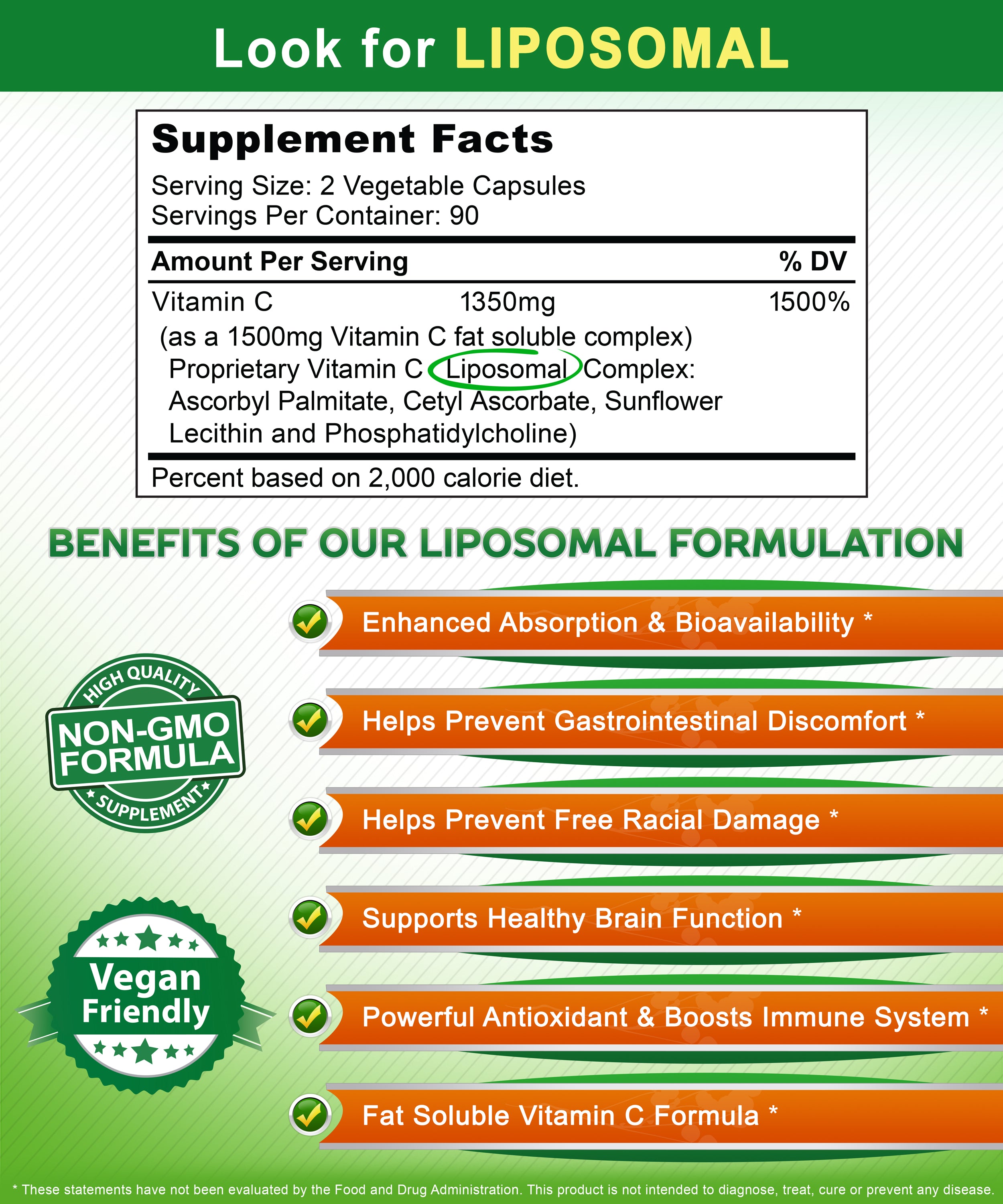 Liposomal Vitamin C - aSquared Brands Liposomal Vitamin C - aSquared Brands