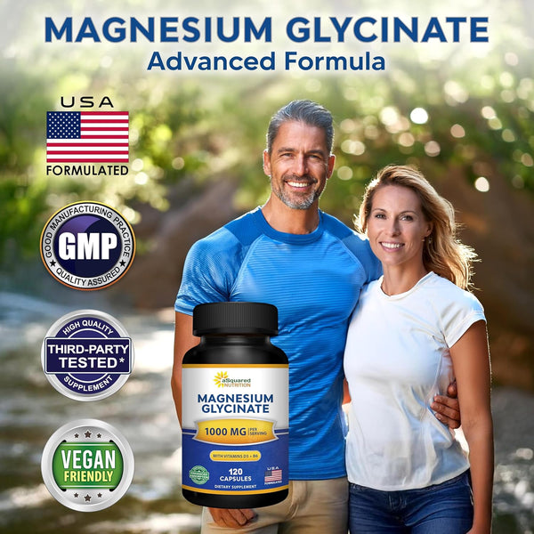 Magnesium Glycinate with Vitamin D3 & B6