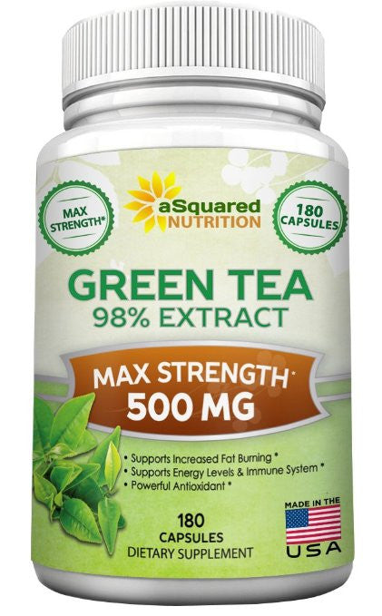 Green Tea Fat Burner - with EGCG Green Tea Extract Liquid, Max Potency for Weight Loss Support & Energy, 10 Cups of Green Tea Natural Antioxidants
