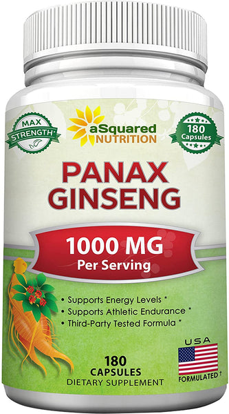 Panax Ginseng (180 Capsules)