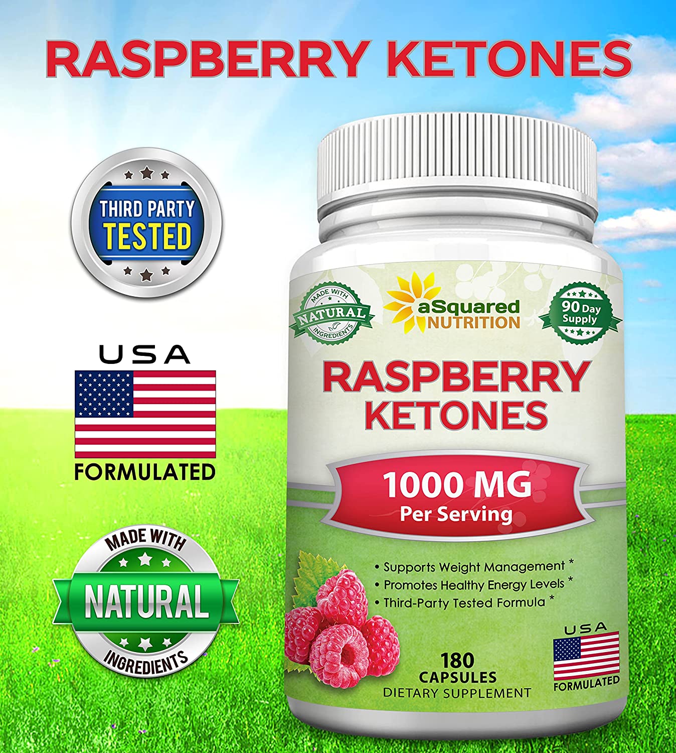 Raspberry ketones natural supplement